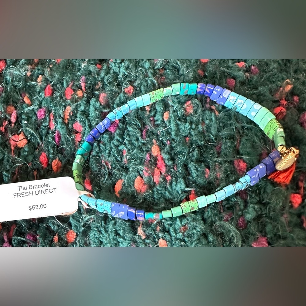 RARE SHASHI NWT FRESH DIRECT TILU BRACELET - Picture 5 of 14